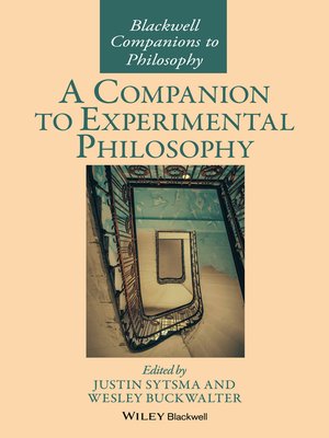 cover image of A Companion to Experimental Philosophy